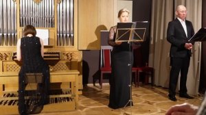 Ольга Антипова исполняет арию «Ich wünschte mir den Tod» из кантаты 57 И.С.Баха.Орган — Ольга Кемова