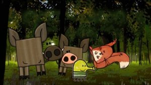 Квадратные зверюшки ии дудл джамп ( нарулат )