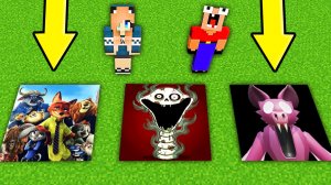 НУБ И ДЕВУШКА ПРО НАШЛИ НОВЫЕ ЯМЫ МОНСТРОВ В МАЙНКРАФТ ЗВЕРОПОЛИС И 99 НОЧЕЙ