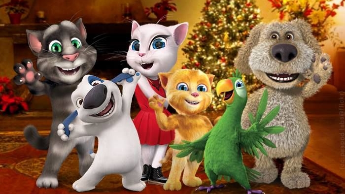 🎁🐱 Говорящий том 🔥🐱  Говорящий том и друзья 🦸🐱 Ава и папа смотреть онлайн