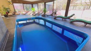 Обзор Термальной SPA-зоны в апарт-отеле Ламонт с комфортными апартаментами, красивым лобби и кафе