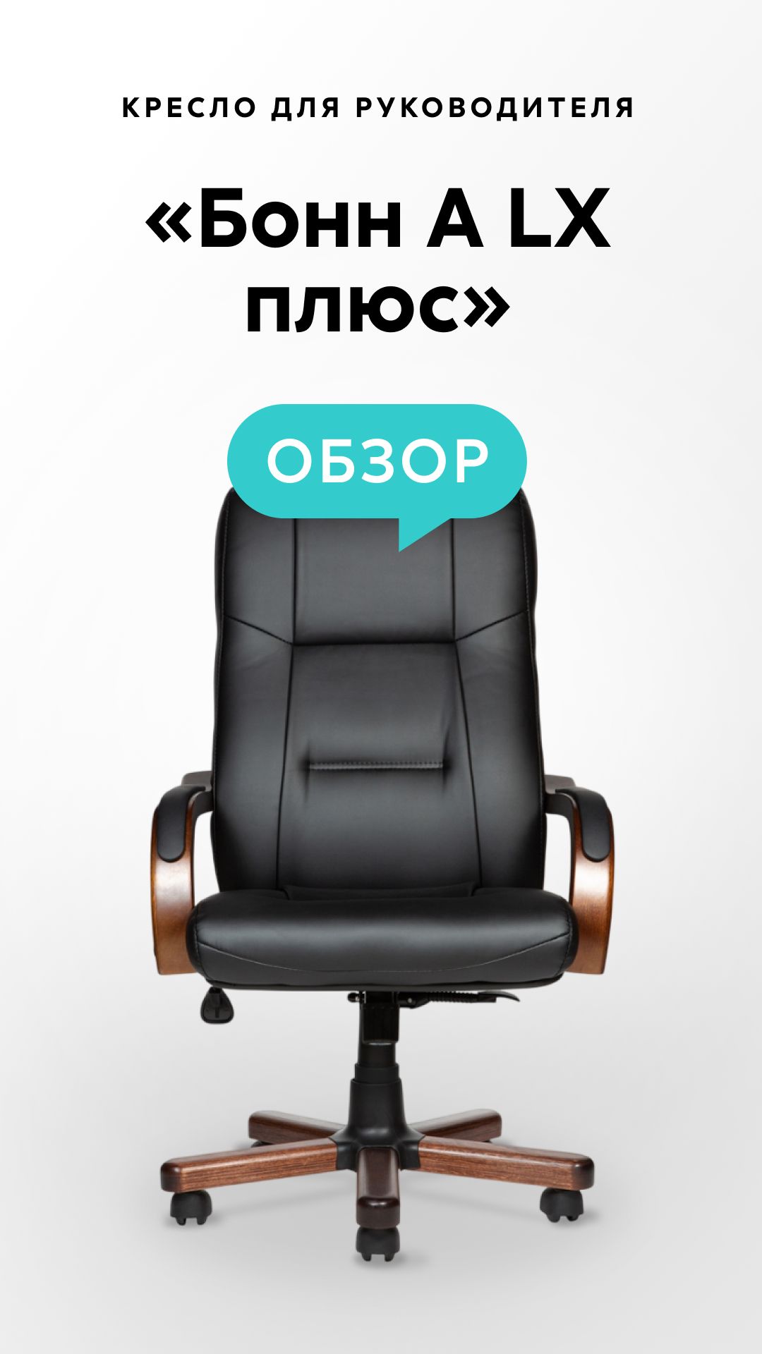 Обзор кресла для руководителя «Бонн А LX плюс» смотреть онлайн