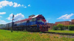 проезжающие поезда Аргентины ч.44