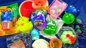 АСМР СКВИШИ лапки 🐾 приятные звуки АСМР сквишей 🥰 антистрессы АСМР Таба лапки 🐾