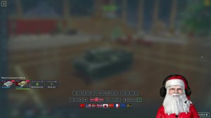 Танки блиц , новогоднее настроение)