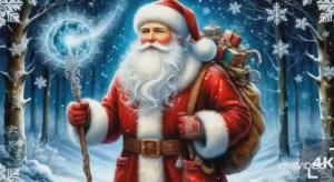 СНЕГОМ БЕЛЫМ БЕЛЫМ  ПОСРЕДИ НЕДЕЛИ ПОСТУЧАЛСЯ ДЕД МОРОЗ