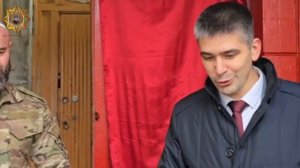 Апти Алаудинов "АХМАТ". Открытие восстановленного зала спортивной борьбы