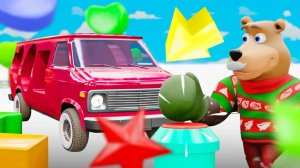 Учим Цифры и Цвета с Машинками. Развивающий Мультик для Малышей #сезонконтентаRUTUBE