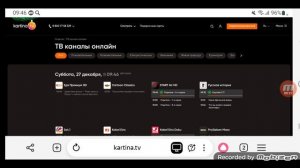 Bee TV и Kartina TV/Телеканалы