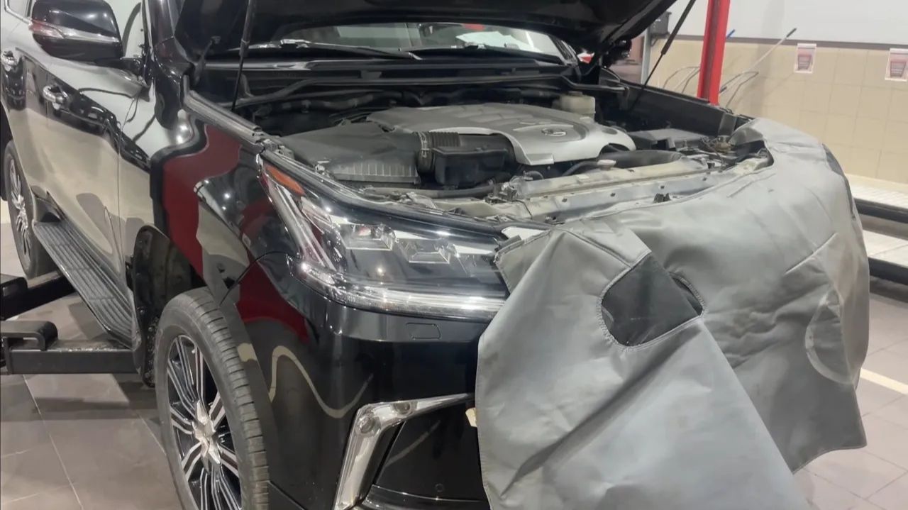 Lexus Lx570 замена рулевой рейки