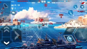 Pacific warships: Экраним на линкоре.