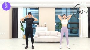 온가족 같이해요👵🏻 관절 무리 없이 뱃살 빠지는 하체운동 20min Low Impact Cardio Workout Easy on the Joints