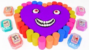 ИГРАЕМ С КИНЕТИЧЕСКИМ ПЕСКОМ ЛЕПИМ СЕРДЕЧКО ВИДЕО МУЛЬТИКИ ДЛЯ ДЕТЕЙ КАНАЛ ИГРАЛКИ-ЗАЛИПАЛКИ