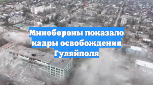 Минобороны показало кадры освобождения Гуляйполя