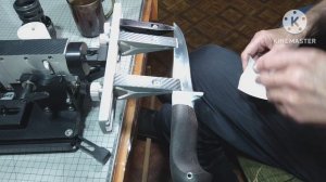 Ремонт, заточка ножа. Тестирование сож, tixogel на масляной основе.