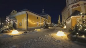 Путешествие в зимний Суздаль в конце декабря 2025 г. 1 часть. Заселение в отель. Обед в кафе Закат.