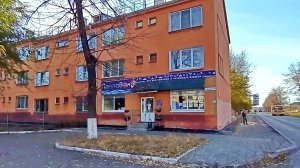 Магнитогорск, прогулка по улицам и кварталам левобережья, в районе гортеатра (14.10.2021)