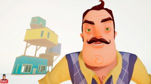 ШОУ ПРИВЕТ СОСЕД!ОЧЕРЕДНОЙ ТЯП ЛЯП МОД!ИГРА HELLO NEIGHBOR MOD KIT ПРОХОЖДЕНИЕ МОДА Only Five Rooms!