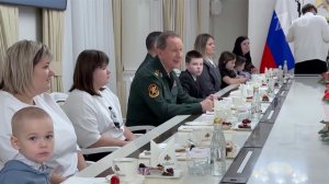 Глава Росгвардии встретился с родными участников СВО, погибших при исполнении служебного долга