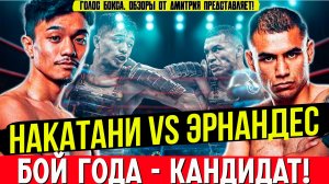 Бой года уже здесь! Накатани vs Эрнандес — драма, кровь и спорные решения