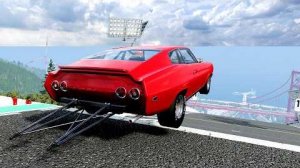 Эпичные высокоскоростные прыжки на автомобилях – BeamNG Drive / CrashBoomPunk