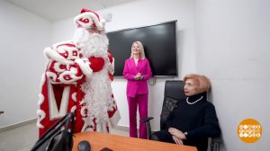 Дед Мороз - Александр Носик! Как вам такая идея? Доброе утро. Суббота. Фрагмент выпуска от 27.12....
