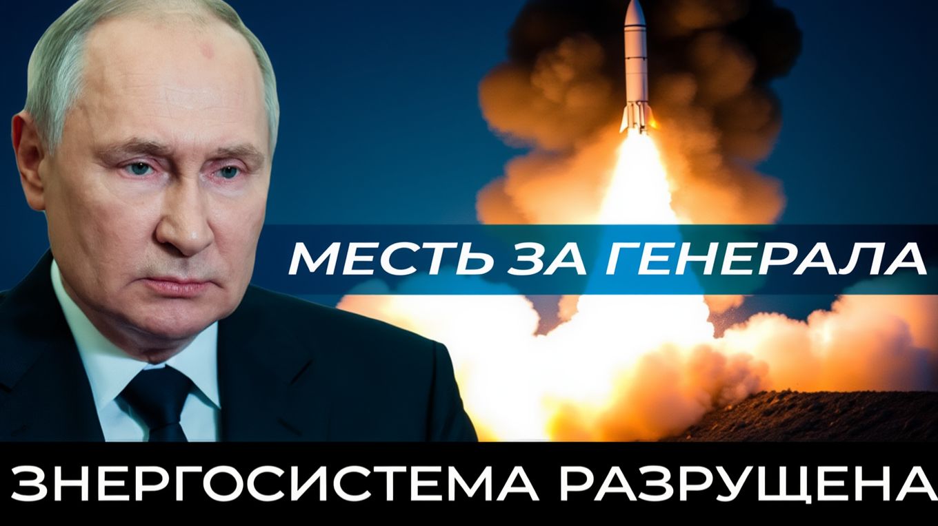 Месть за генерала Россия нанесла удары по всей Украине. Десять ударов за один смотреть онлайн