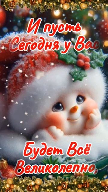 Пусть утро встретит тебя радостью, улыбкой и позитивным настроением, счастливого дня! смотреть онлайн