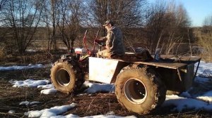 мотоблок-каракат за черметом