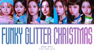 ❄️ NMIXX Funky Glitter Christmas (Перевод на русский) (Color Coded Lyrics)
