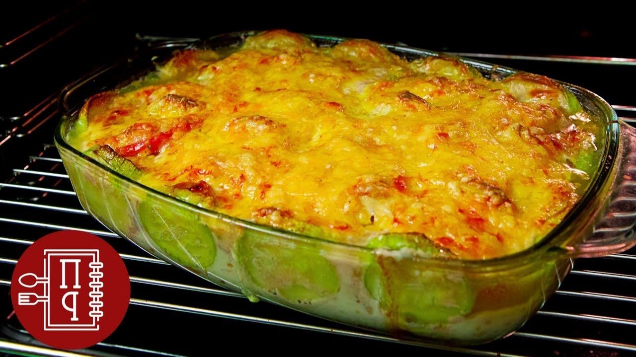 Невероятная Вкуснятина Запеканка из Кабачков с Мясными Тефтельками смотреть онлайн