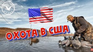 Охота на утку в США над прорубью