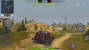 Как не надо играть в Tanks Blitz. не делайте также, выводим в топ Тигр_1