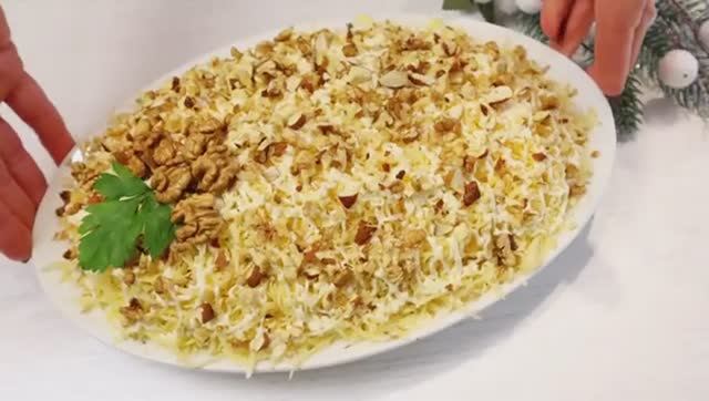 Нежная Новогодняя "ЧЕРЕПАХА" / САЛАТ ,который влюбляет! Воздушный, как первый снег смотреть онлайн