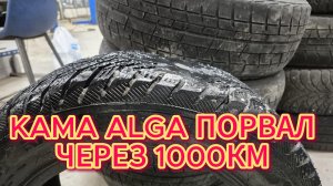 KAMA ALGA ПОРВАЛАСЬ ЧЕРЕЗ 1000 км.