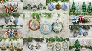 Обзор некоторых новогодних поделок этого года.