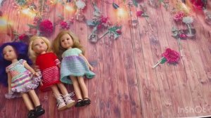 Я играю😊мои #куклы. Как начиналась моя маленькая коллекция куколок