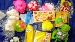 АСМР СКВИШИ лапки ✨ звуки АСМР сквишей и антистрессы 🥰 ТАБА СКВИШИ лапки ✨