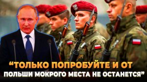 "Только попробуйте и Польша исчезнет"