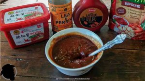 Простой Острый Барбекю-Соус, Глазурь