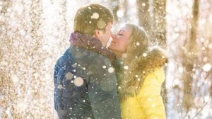 В самый пик снегопада