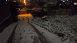 Наш первый снежок в Севастополе.27.12.25