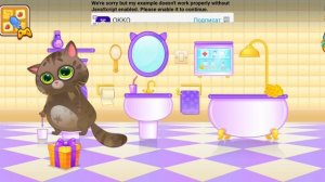 вот как кот реагирует и говорит нет в игре виртуальный питомец бубу! 🤣🤣🤣🤣🤣