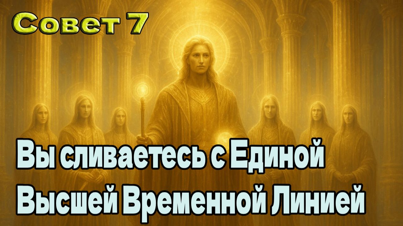 Вы сливаетесь с Единой Высшей Временной Линией ~ Совет Семи ~ смотреть онлайн