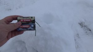 Топ Мощных Петард+Снежный Ком,Взрываем Петарды в Снежной Норе