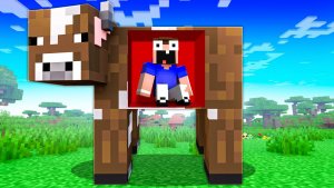 Я ПОПАЛ ВНУТРЬ КОРОВЫ! 😱 И ВОТ ЗАЧЕМ! МАЙНКРАФТ