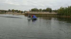 аэролодка 7.8 КВ по воде