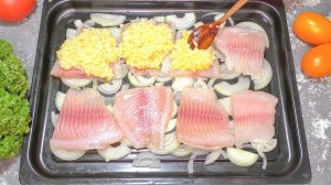 Готовим РЫБУ! Рецепт ужина под шубкой - сразу с гарниром!