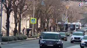 С 27 декабря по 11 января парковка на площади Нахимова будет временно закрыта