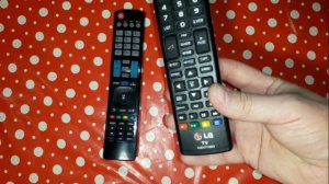 Обзор двух пультов от телевизора LG